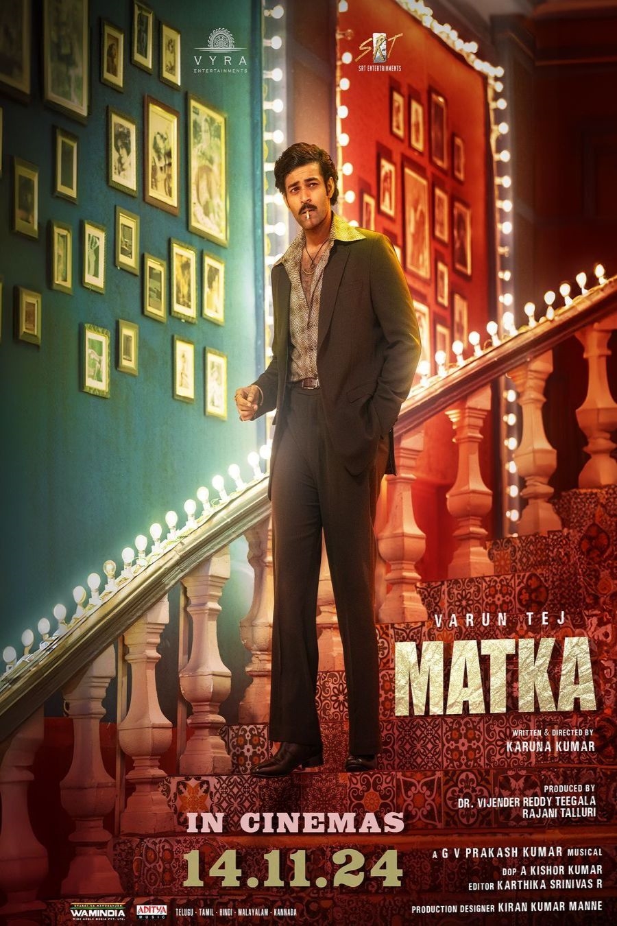 Matka (2024) Hindi Dubbed Full Movie Watch Online HD Print Free Download